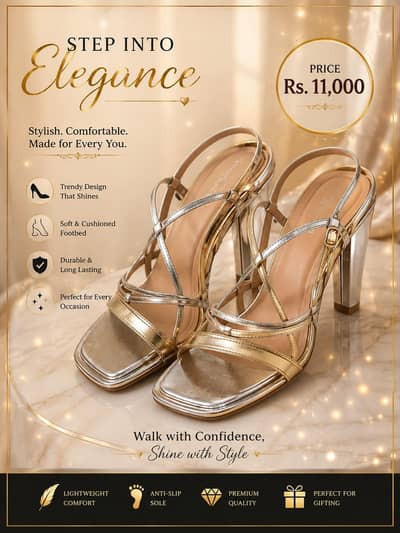 Original New Look UK Branded Heeled Sandals