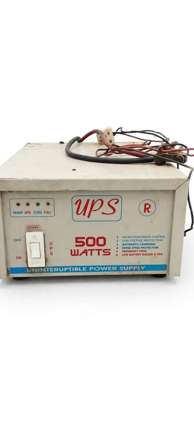 500 Watts UPS For Sale - Full Working Condition - Single Battery