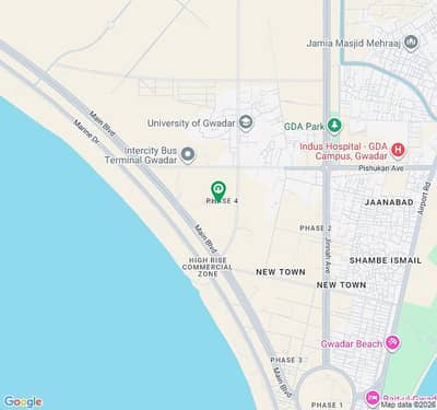 1 Kanal Plot For Sale In New Town, Gwadar