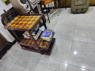 Tea trolly atalion wooden