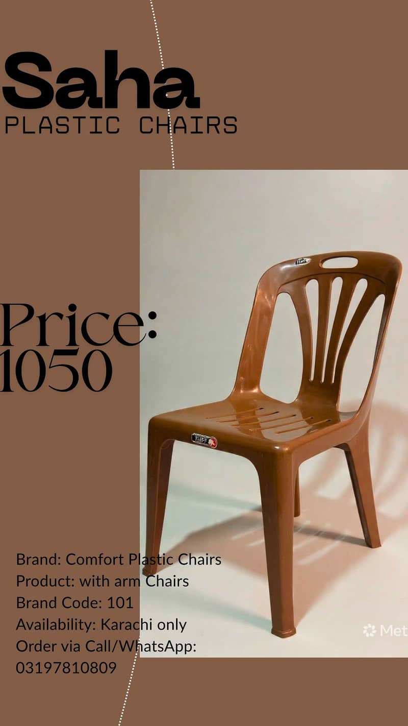 Saha plastic chairs 3