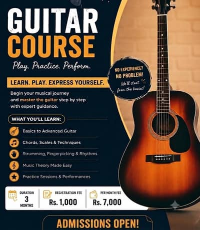GUITAR TUTORIALS