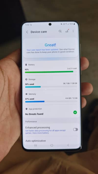 Samsung Mobile S20 Plus 5G