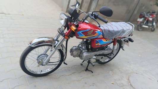 New 2026 Honda CD 70.450 Km original meter drive.