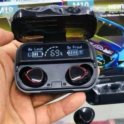 ​M10 TWS Wireless Earbuds Bluetooth Touch Control