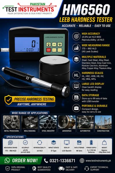 HM6560 Landtek Leeb Hardness Tester in Pakistan