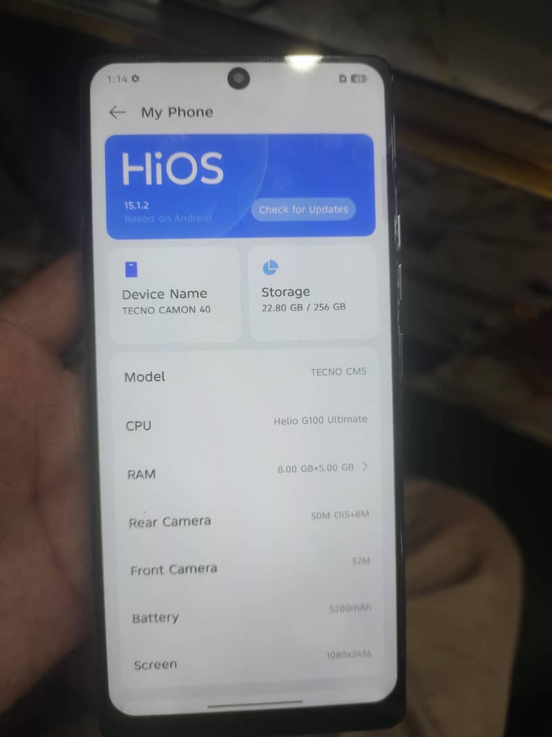 Tecno CAMON 40 3