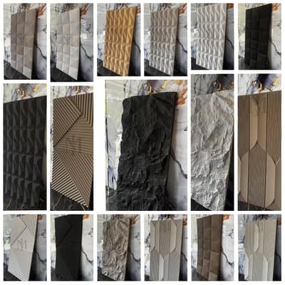 Pu stone- Pu stone wall panel- Exterior Wall Cladding Pu - 3d Pu stone