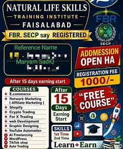 Required Staff For Earning