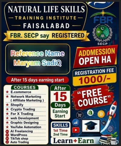Required Staff For Earning