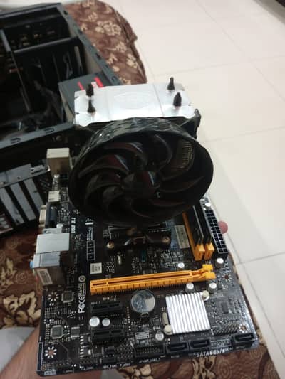 Biostar A320MH 6.7 version Motherboard with Ryzen 5 3500x processor