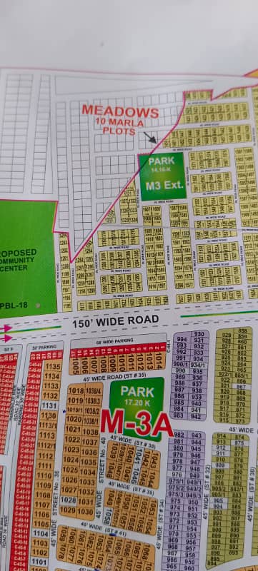 Lake City M3 Ext 10 Marla Plot For Sale