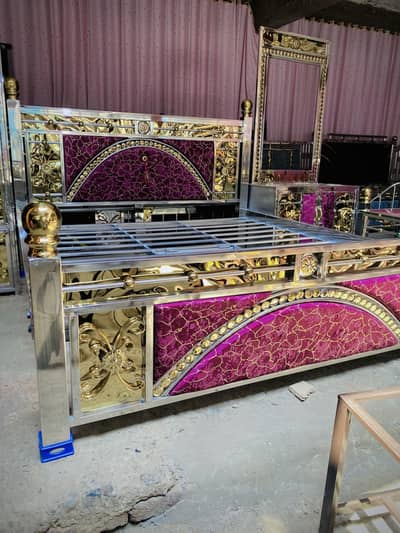 steel bed
