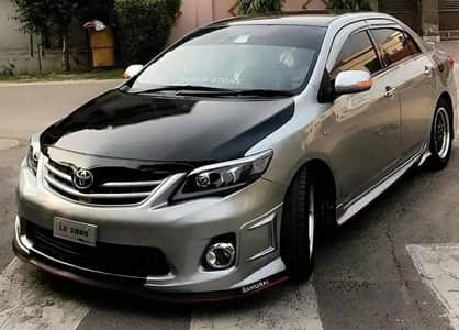 Corolla 2012 Bodykits HQ Fiberglass Front Back Sides