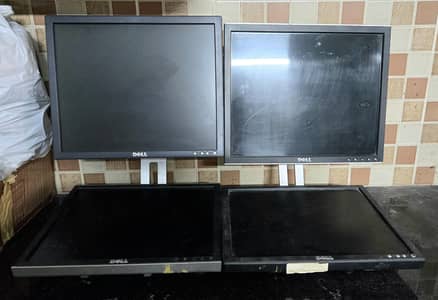 Branded DELL LED Monitors with stand for sale