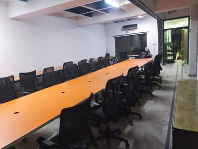 Furnished Office for Rent in Gulberg Main Baulevard, Lahore | 2000 Sqft Office | IT Office | Ideal for Call Center | Software House | Company Office | Visa Consultancy | Study Abroad Office