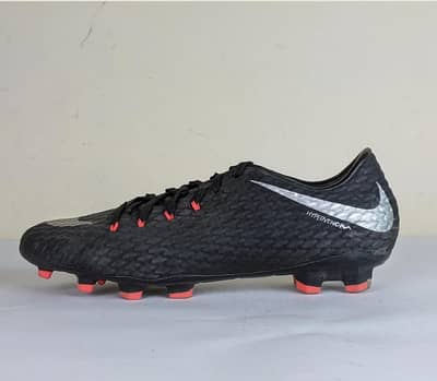 Nike hypervenoms Neymar 14/15 black studs original UK10/EUR45/29CM