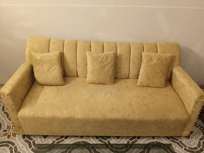 Used 5 Seater Sofa Set – Good Condition