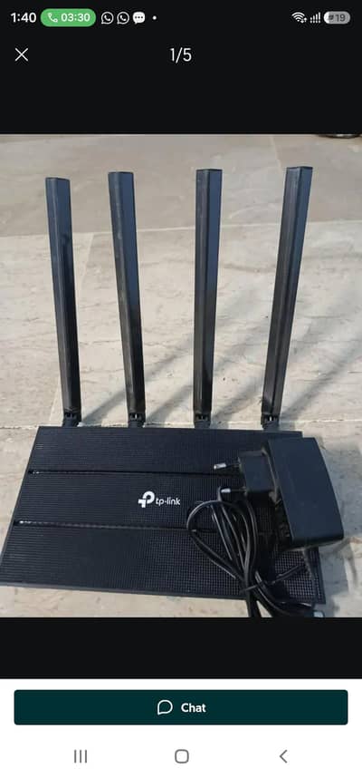TP-Link Archer C6 AC1200 Dual-Band Gigabit Wi-Fi Router (V4.0)