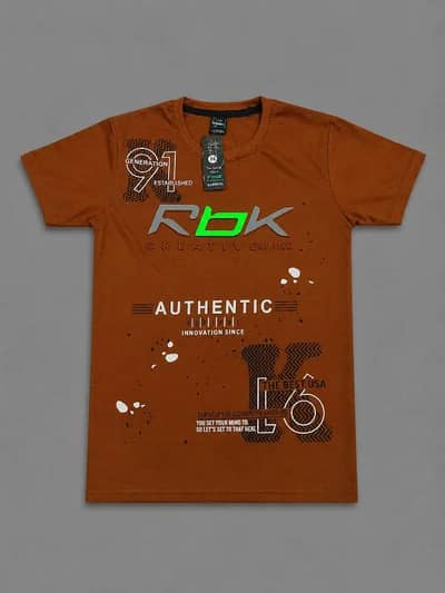 Kids Boys Printed T-Shirt | Stylish Graphic Tee | 2 Colors Available