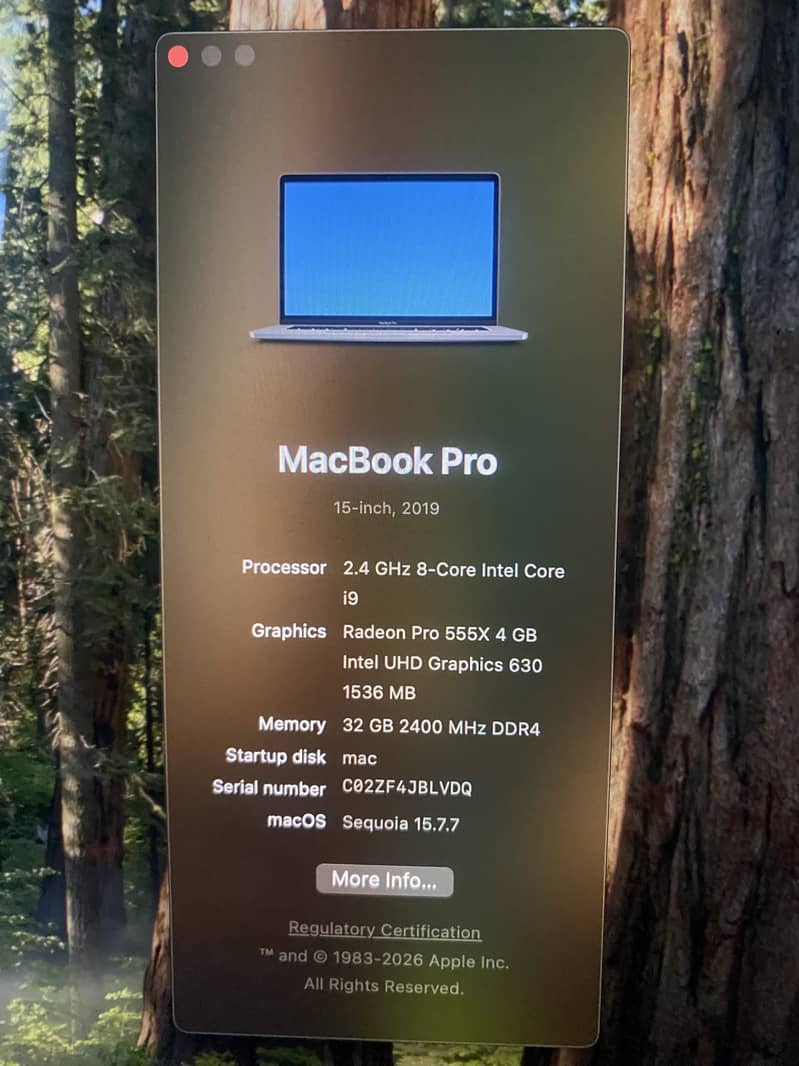 Macbook pro 2019 1