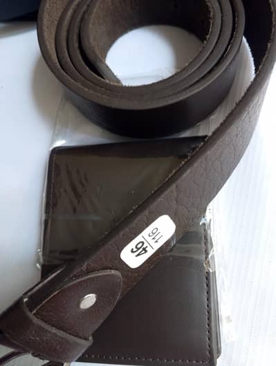 belts and wallets