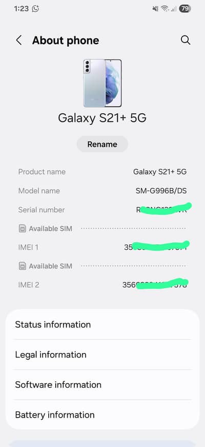 Samsung Mobile S21 Plus 5G