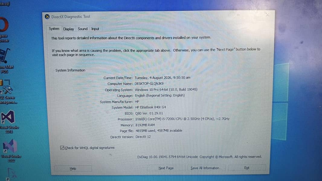 Core i5 7th Generation 2