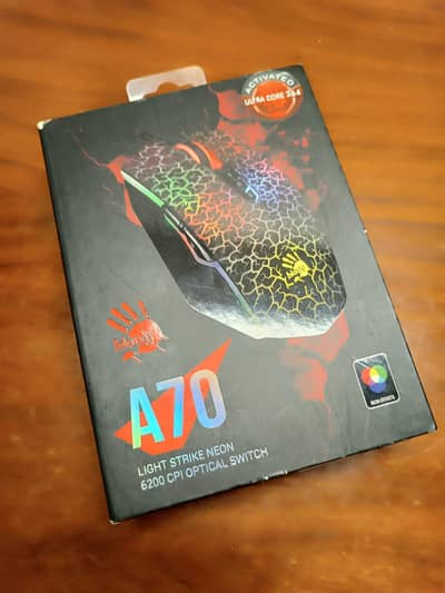 Bloody A70 with Razor Gladiator Mouse Pad