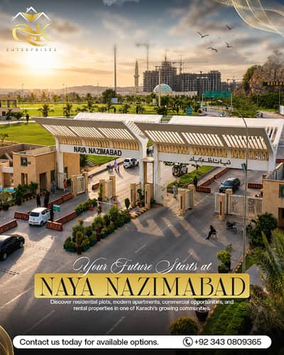 Naya Nazimabad Block C 240SQ Yd Lower Floor For Rent