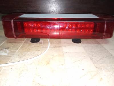 Ambulance and police light