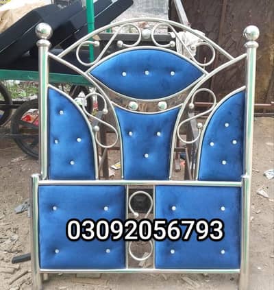 New stainless steel Single Bed Non magnetic//Steel Sofa Set/Double bed