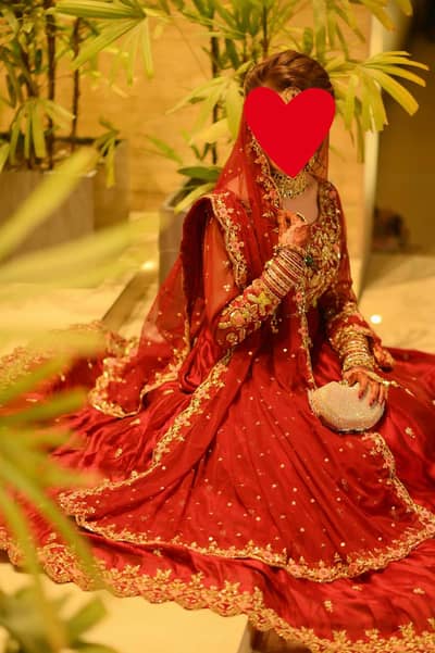 bridal dress/ lehenga