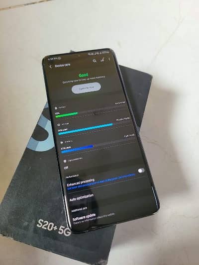 S20+ 5G 12GB RAM 128GB ROOM