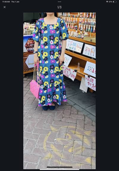 Floral maxi