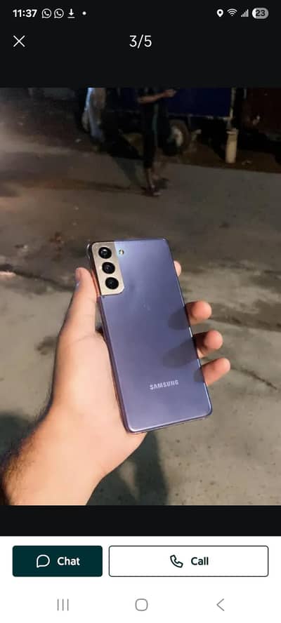 Samsung Mobile S21 128 GB Exchange Possible