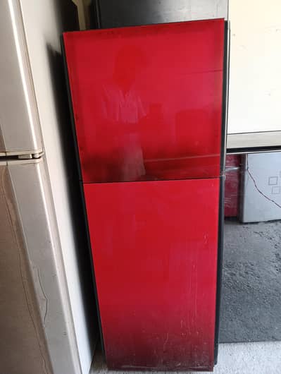 Dawlance glass door small size fridge