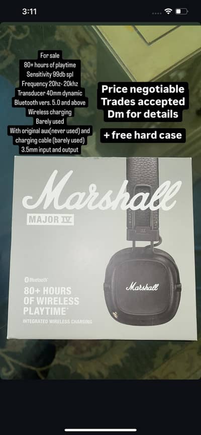 Marshall Major IV