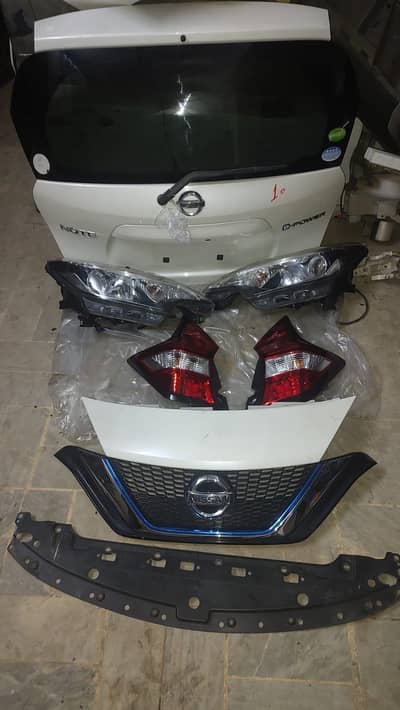 Nissan note 2017 Pearl white parts available