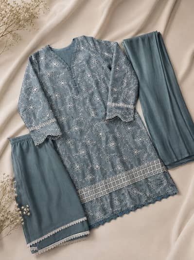 Papaer silk suit M/L