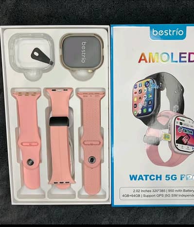 Bestrio LTE Smart Watch | GPS | WiFi | Bluetooth | Heart Rate