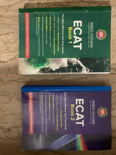 Original ANESS HUSSAIN ECAT NOTES Bundle  2025 EDITION