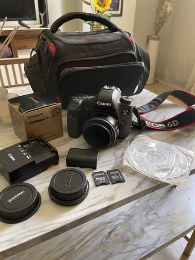 Canon EOS 6D with full accessories
