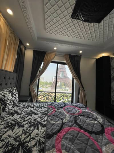 Daily stay Facing Eiffel Tower View Luxury Furnished One-Bedroom Apartment