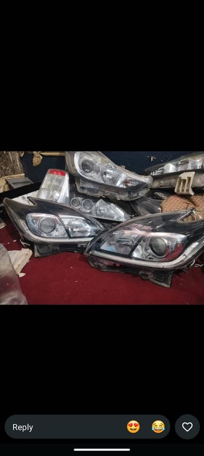 prius 1.8 gs front and back headlights