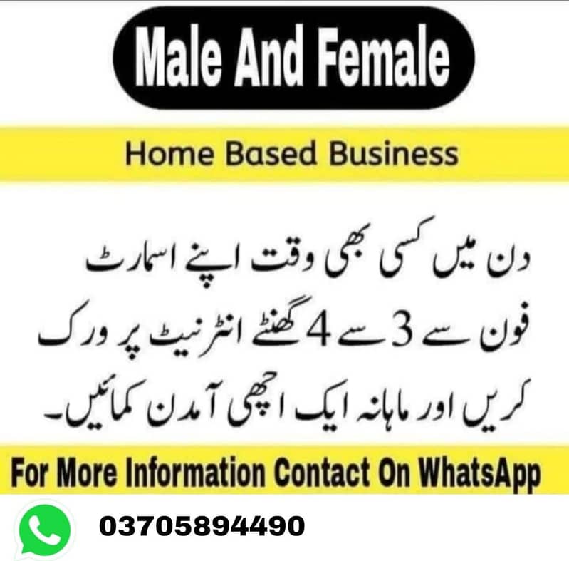 Online Home based Work 1