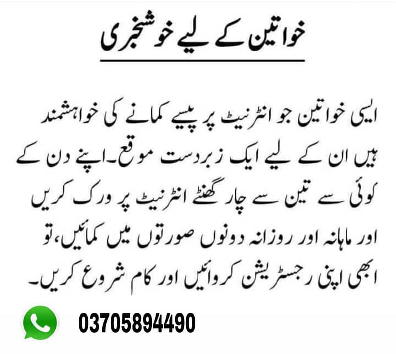 Online Home based Work 2