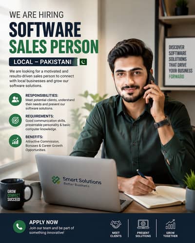 Local Software Sales Representative