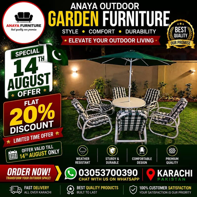 sofa set garden 7
