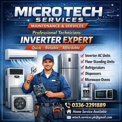 Fridge Repair - AC Repair - Microwave Repair - Deep Freezer Repair